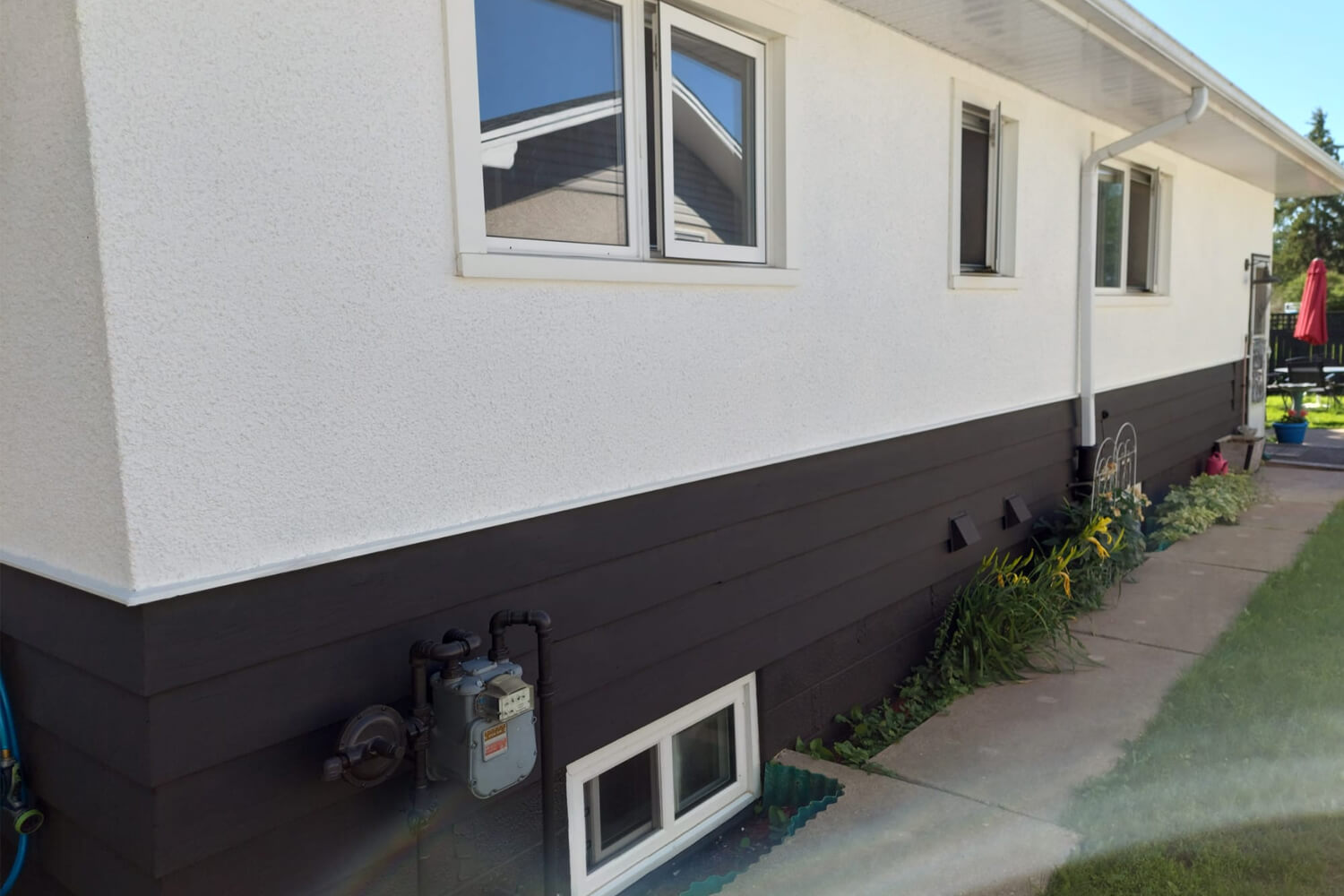 Modern living room painting