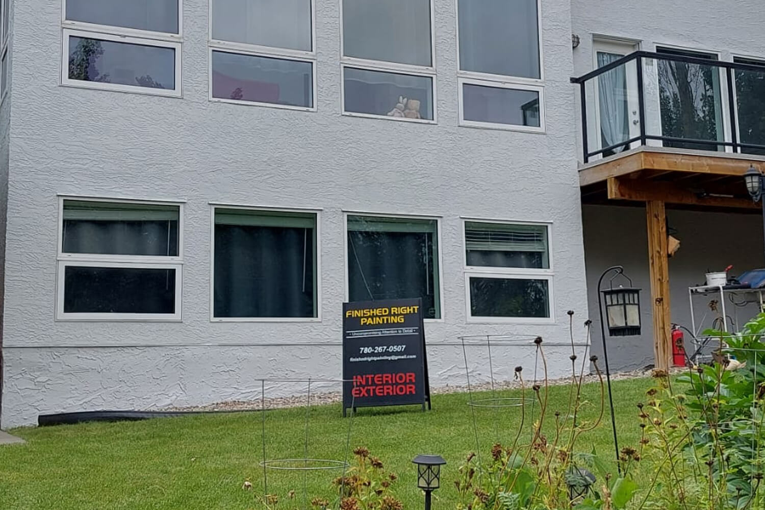 Garage interior painting