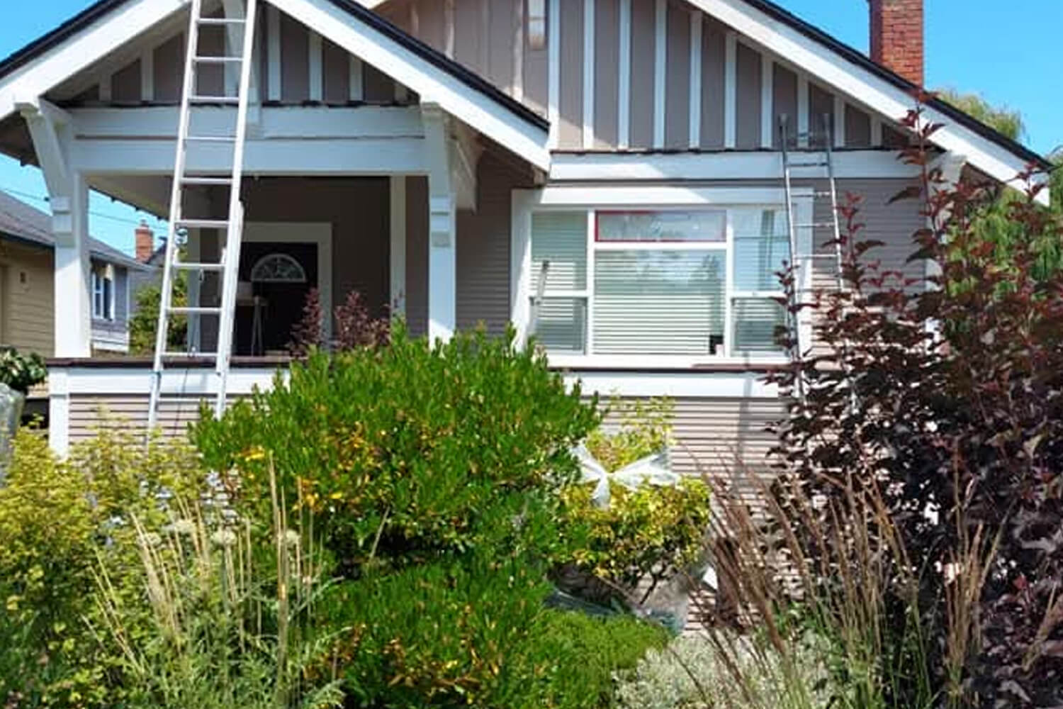 Accent Wall painting project 13