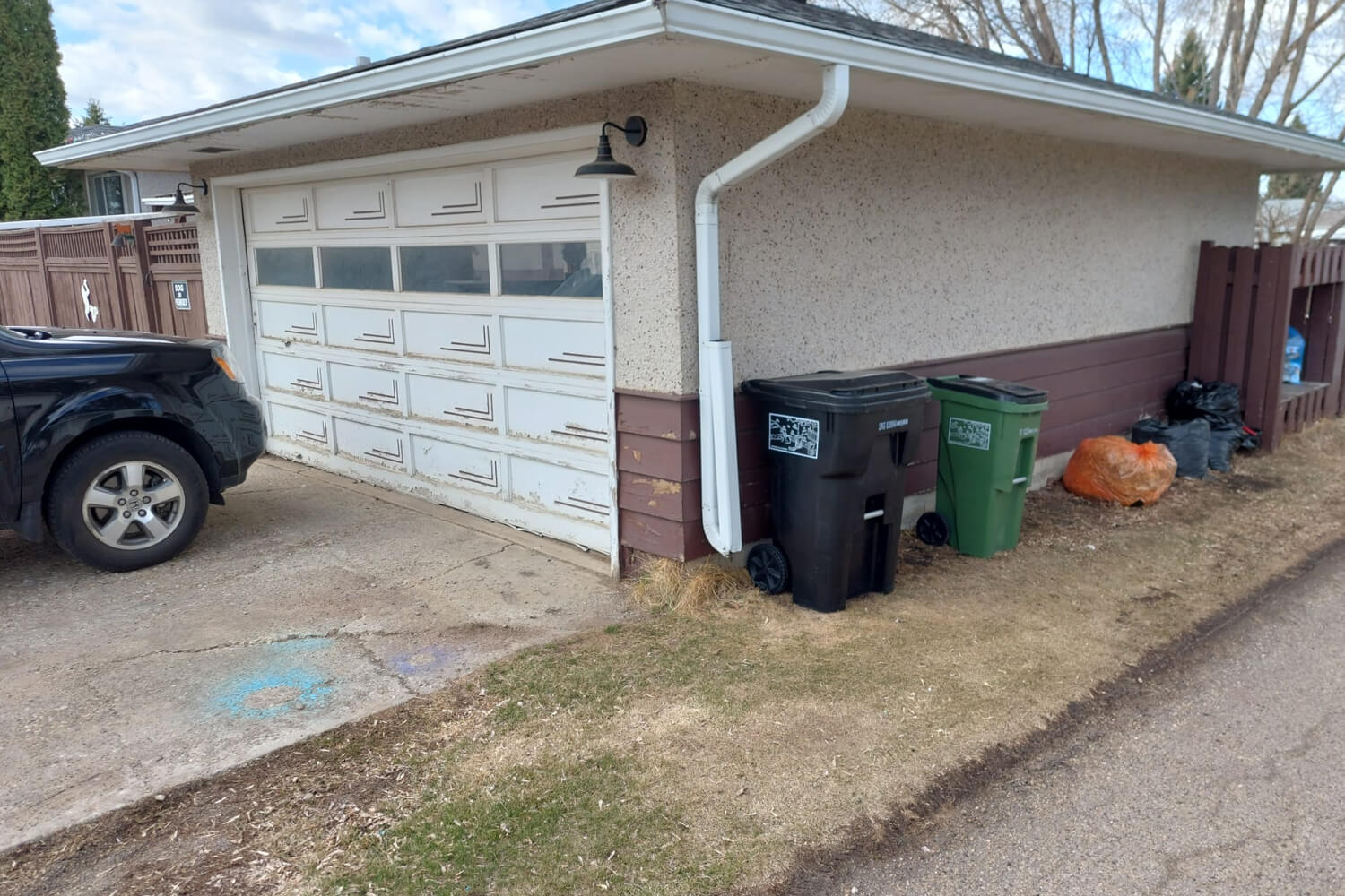 Exterior home transformation