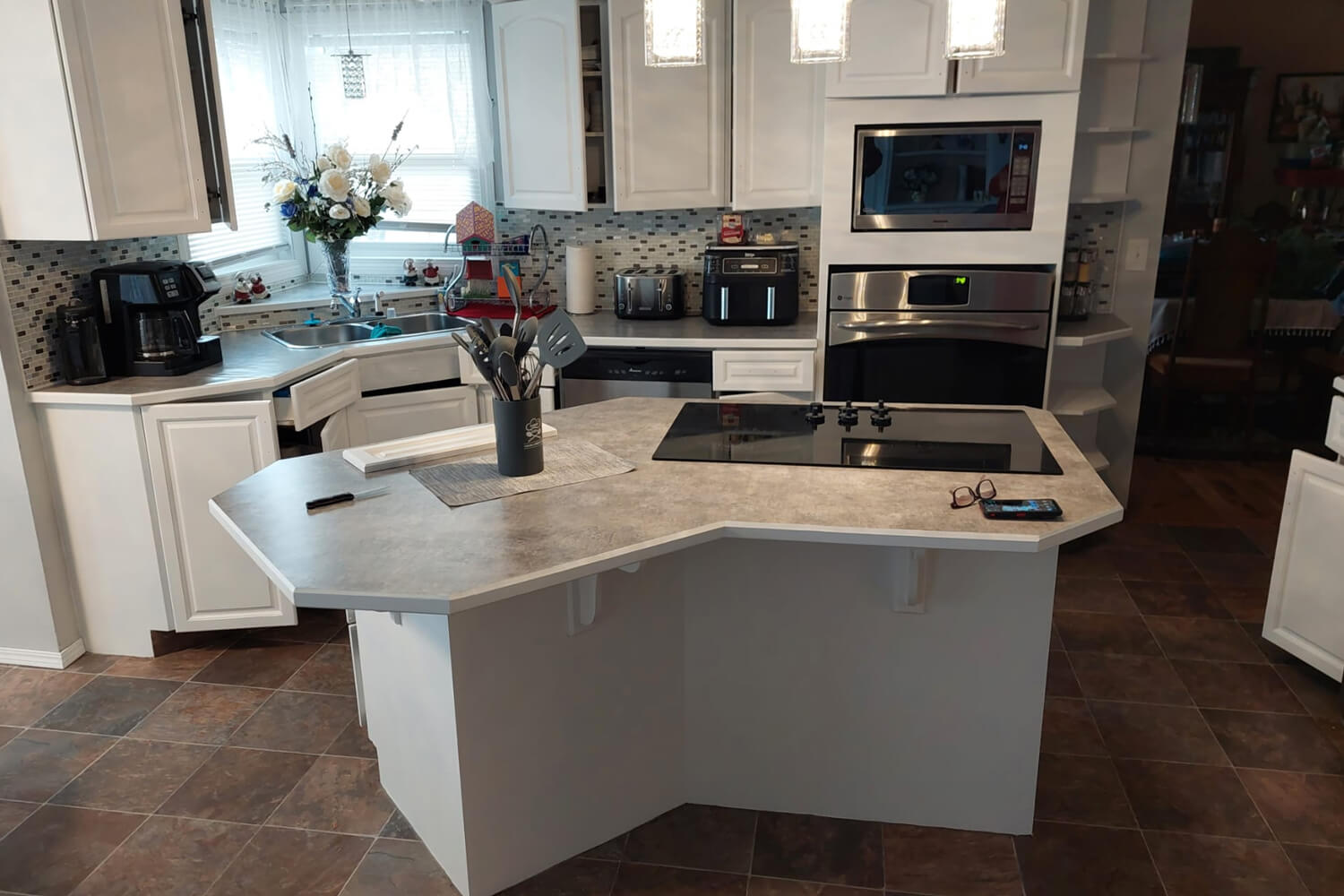 Accent Wall painting project 25