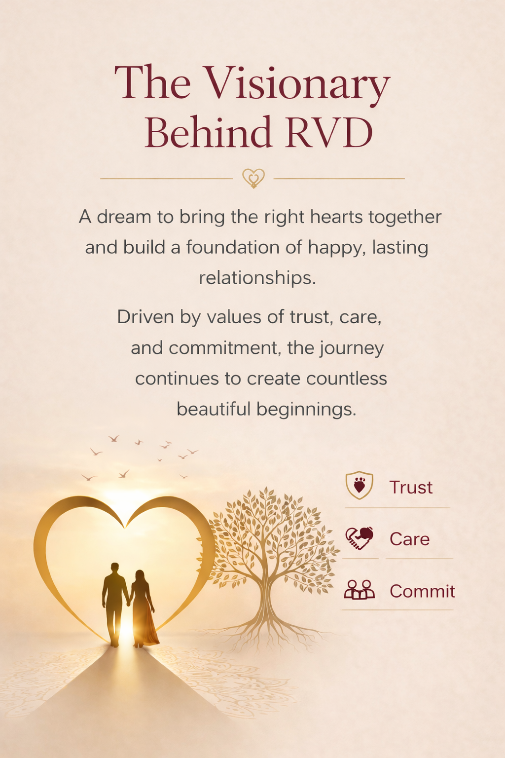 Mr. Dubey — Founder, RVD Matrimonial Services